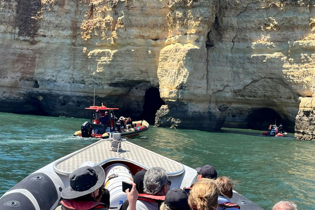 From Lagos: Tour of Benagil Sea Caves with a Local Guide