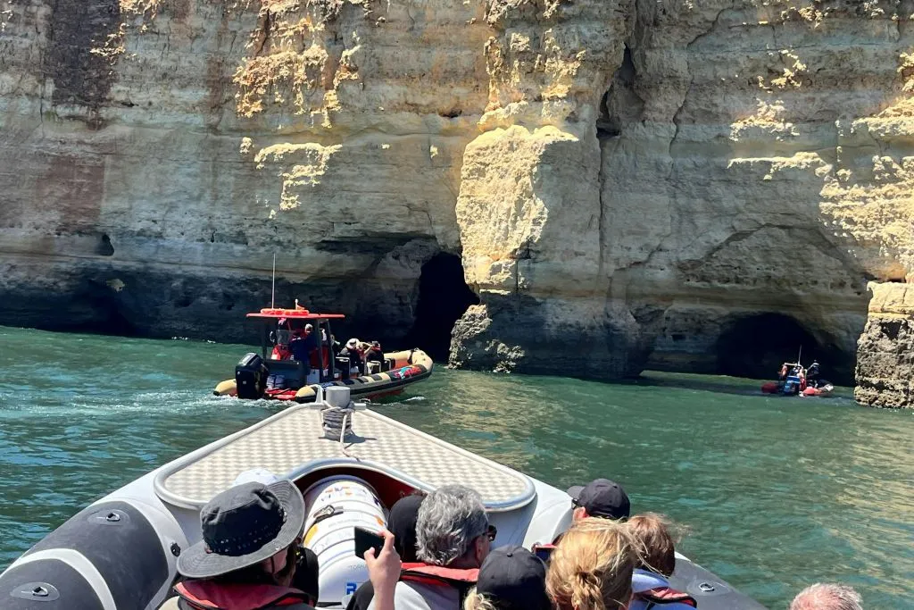 From Lagos: Tour of Benagil Sea Caves with a Local Guide