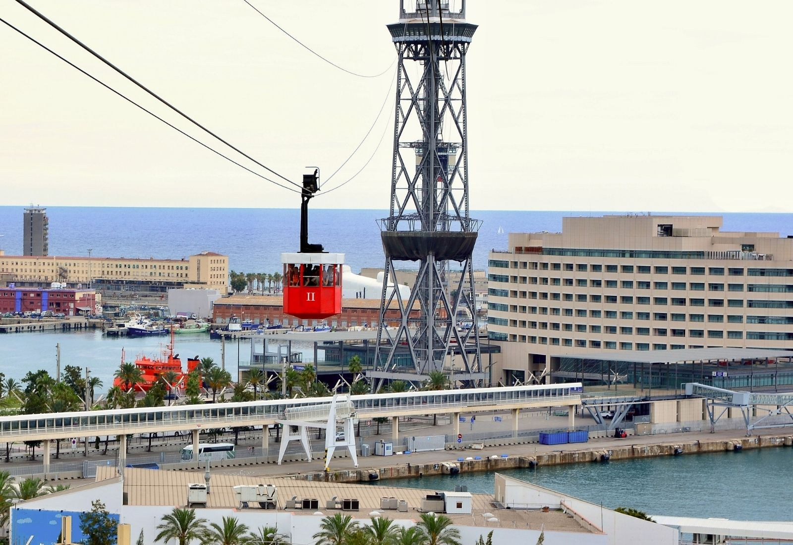 Barcelona by Land, Sea and Air