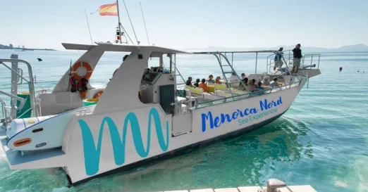 Excursión en Barco desde Fornells (Menorca)
