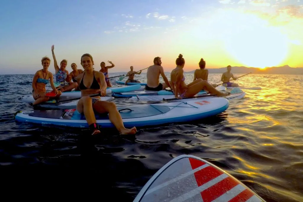 Mallorca: Excursión en Kayak o Stand-Up Paddleboard al Atardecer