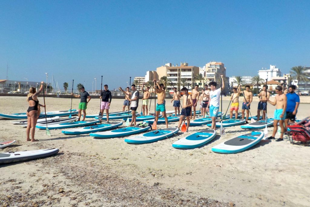 Mallorca: Aula de Stand-up Paddleboard de 1 hora