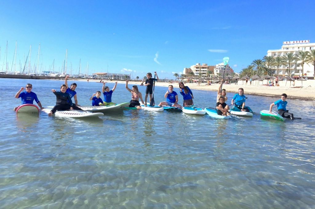 Mallorca: Aula de Stand-up Paddleboard de 1 hora