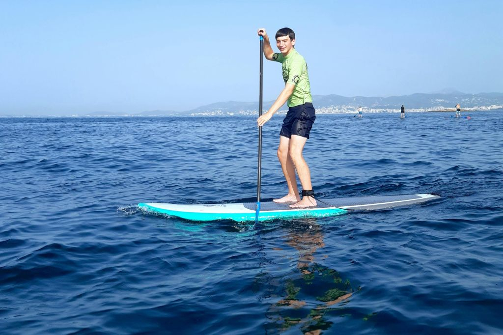 Mallorca: Aula de Stand-up Paddleboard de 1 hora