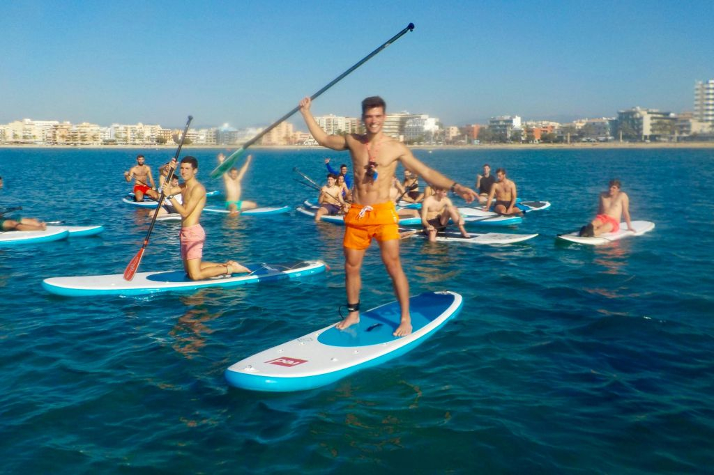 Mallorca: Aula de Stand-up Paddleboard de 1 hora