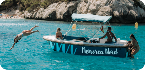 Excursiones en Barco desde Puerto Addaia (Menorca)