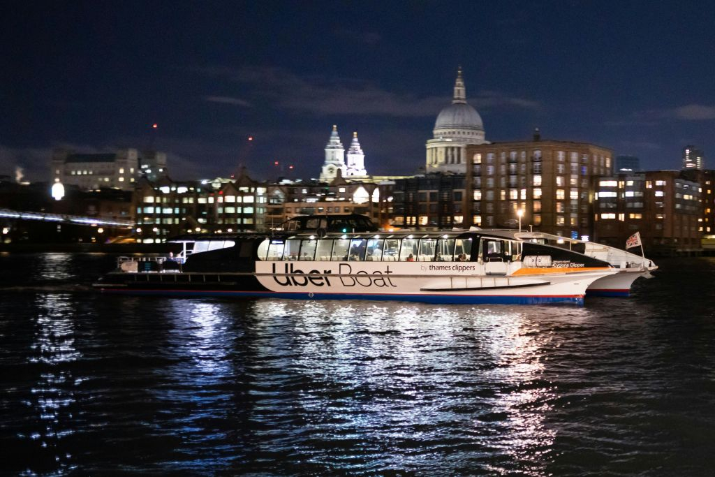 London: Roundtrip Uber Boat by Thames Clippers