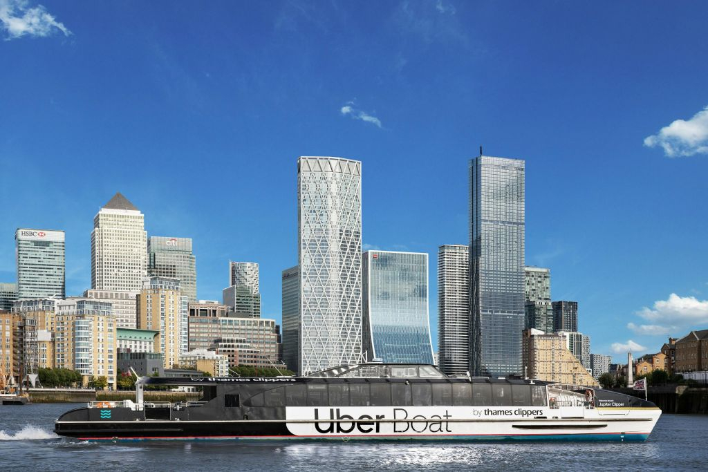 London: Roundtrip Uber Boat by Thames Clippers