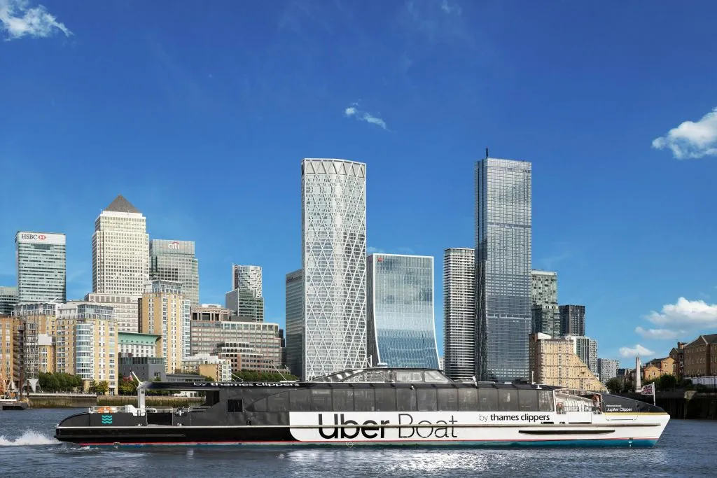 London: Roundtrip Uber Boat by Thames Clippers