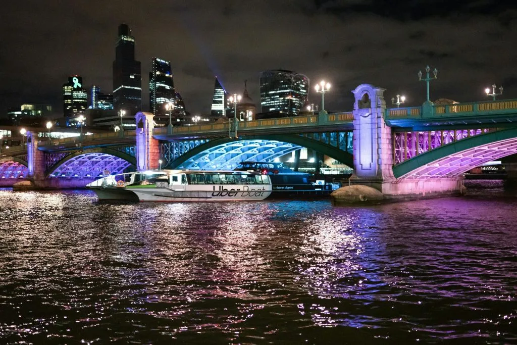 London: Roundtrip Uber Boat by Thames Clippers