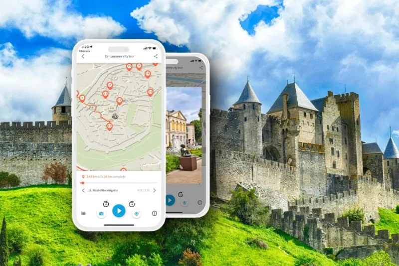 Carcassonne : Audio Guide App par TouringBee