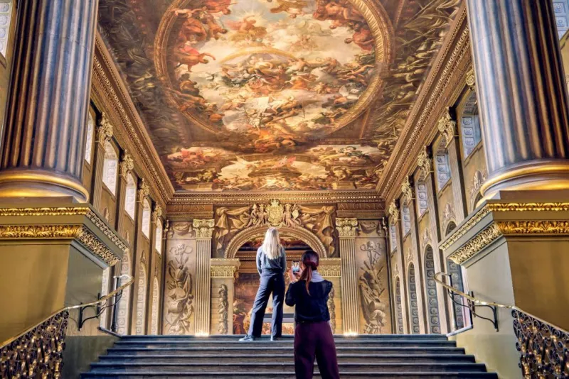 London: Roundtrip Uber Boat by Thames Clippers + Painted Hall Entry