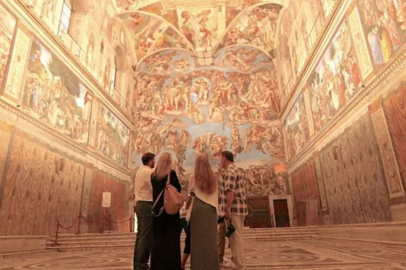 Musei Vaticani e Cappella Sistina: Tour guidato serale