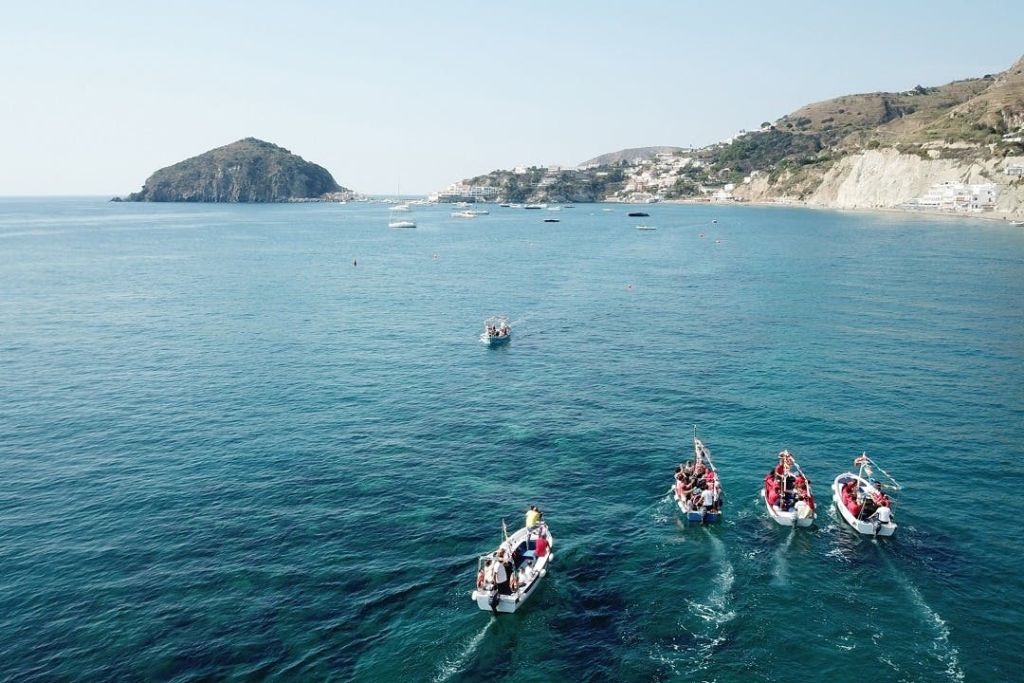 Aragonese Castle Ischia: Entry Ticket with Hydrofoil + Transfer from Naples