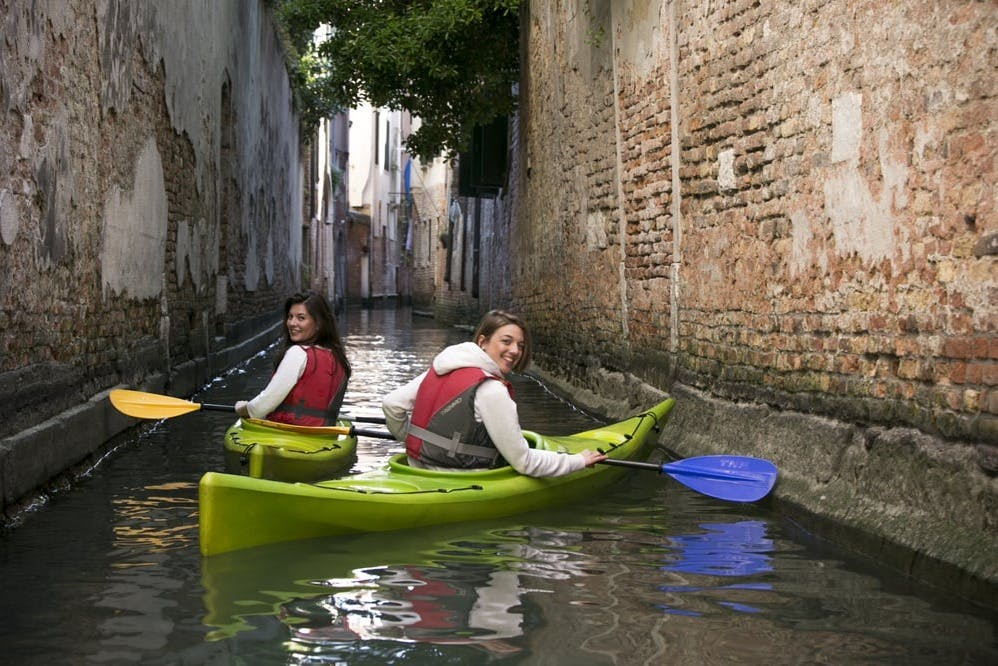Veneza: Passeio guiado de caiaque