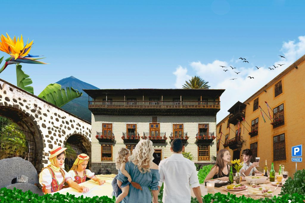 A Casa das Varandas e o Moinho Hoya Gofio: Guia de áudio