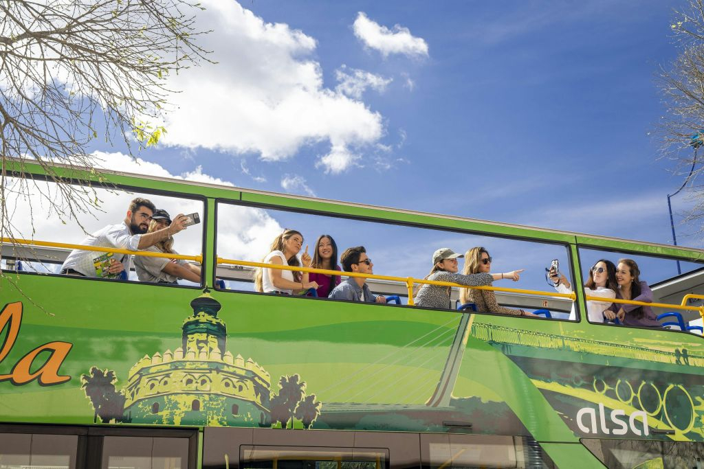 Alsa Seville: Tour in autobus Hop-on Hop-off di 48 ore