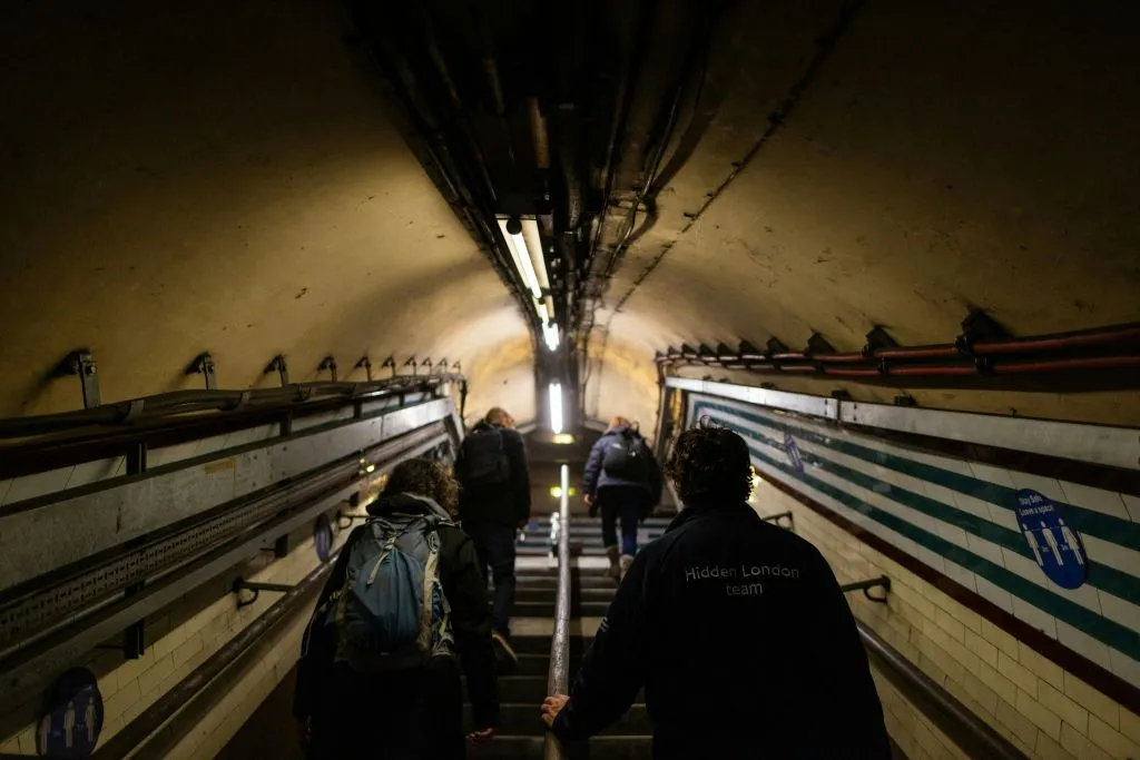 Holborn London: Guided Hidden Tube Station Tour