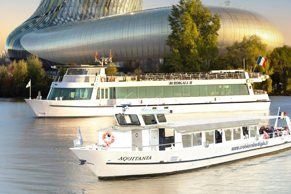Bordeaux: Guided River Cruise + Drinks