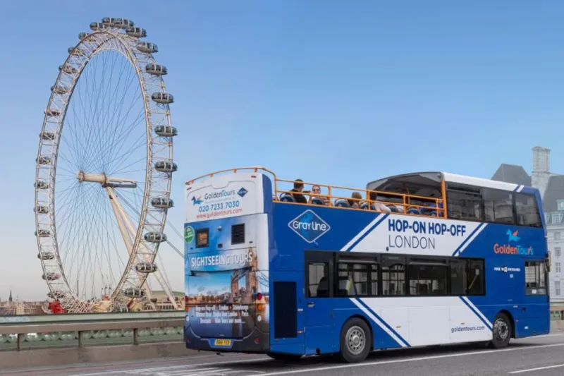 London: Hop-on Hop-off Bus Tour + Audio Guide
