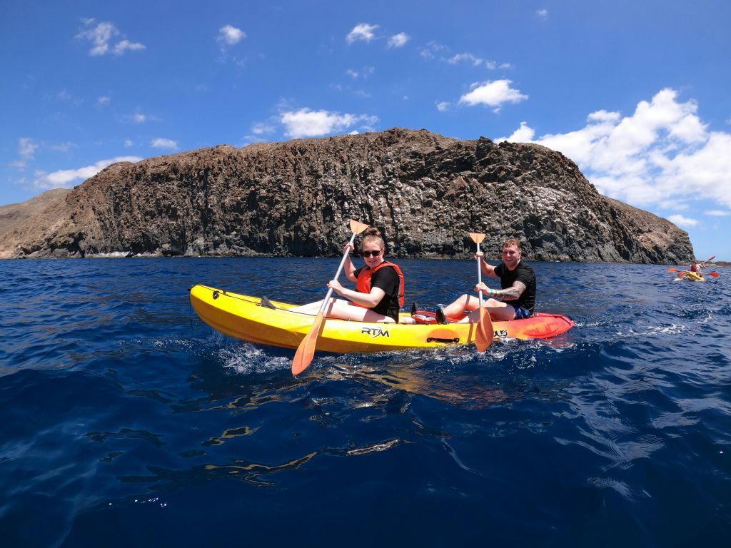 Los Cristianos: Excursión guiada en kayak