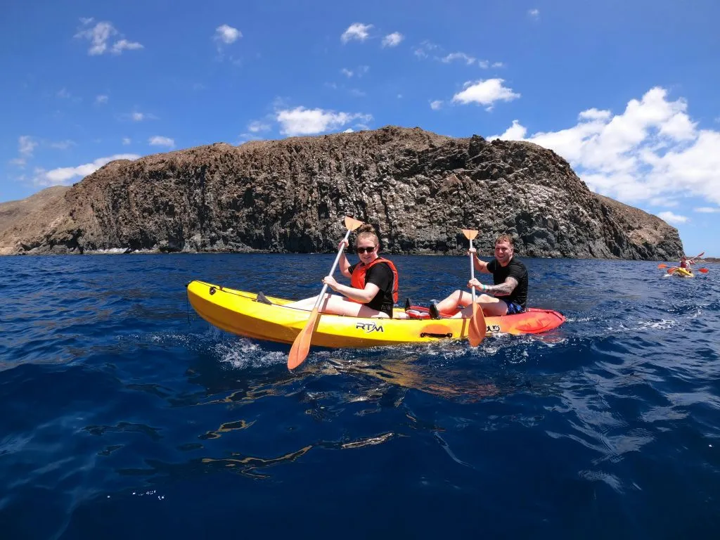 Los Cristianos: Excursión guiada en kayak