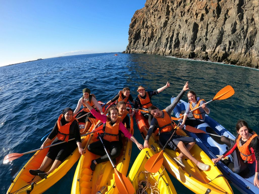 Los Cristianos: Excursión guiada en kayak