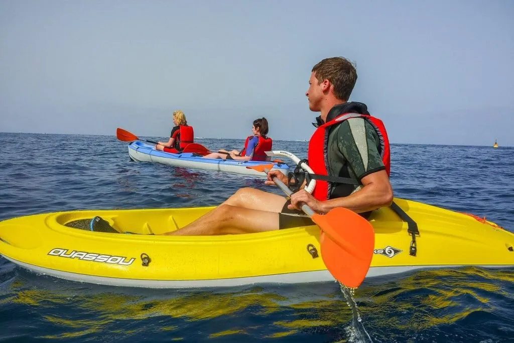 Los Cristianos: Excursión guiada en kayak