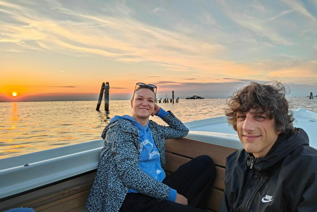 Chioggia: Guided Venetian Lagoon Sunset Boat Tour