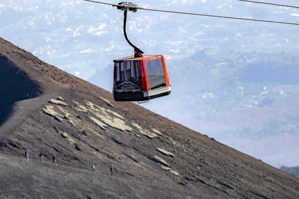 Monte Etna: Entrada Teleférico + Traslado en Autobús 4x4