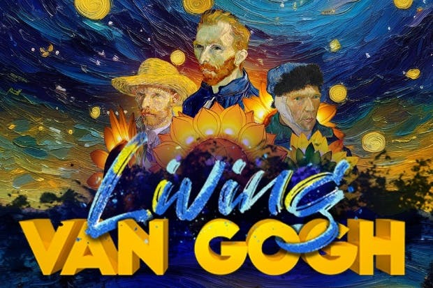 Lisbon: Living Van Gogh Exhibition at Mãe d'Água das Amoreiras Reservoir