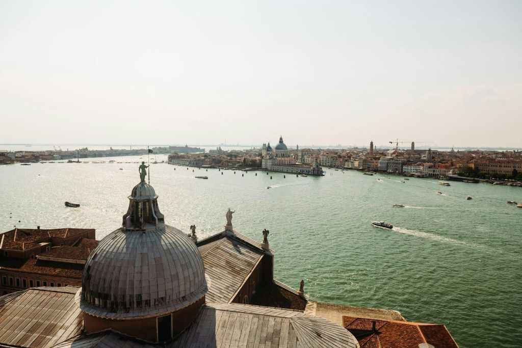 Venice: Grand Canal Guided Boat Tour + San Giorgio Maggiore Bell Tower Entry