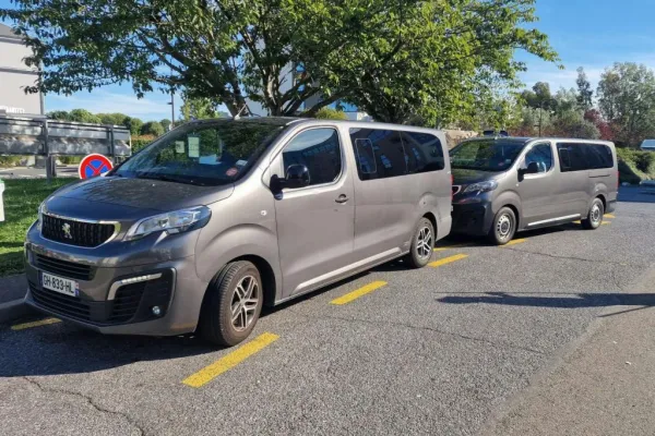Paris : Transfert en navette partagée de l'aéroport CDG à la gare de Paris Montparnasse