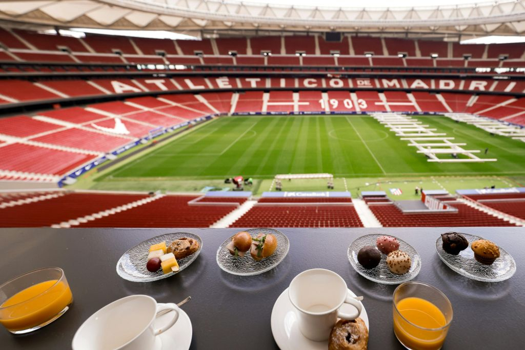 Riyadh Air Metropolitano: Premium Tour + Breakfast at Simeone's Private Box
