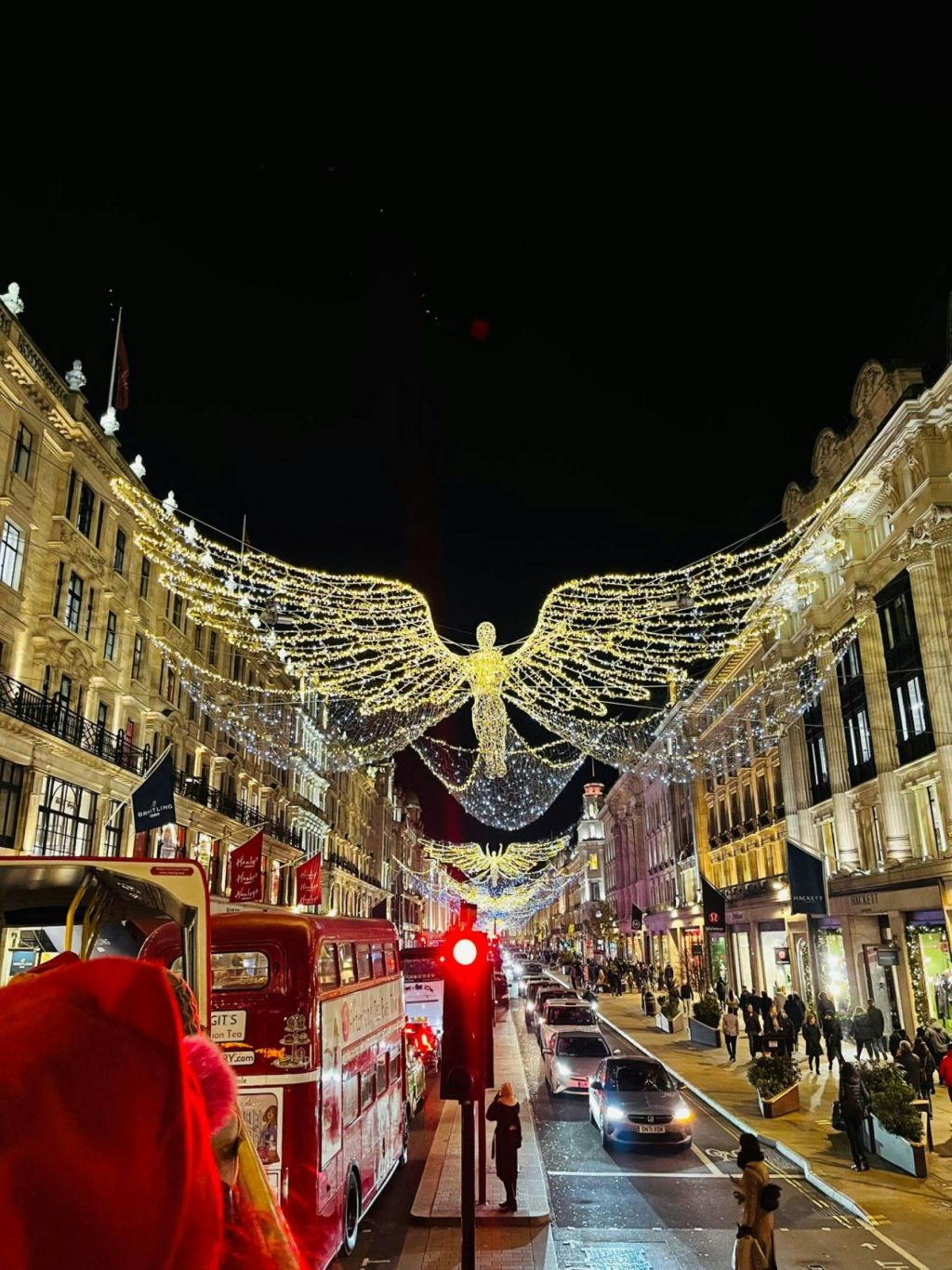 Tour del Tootbus delle Luci di Natale di Londra