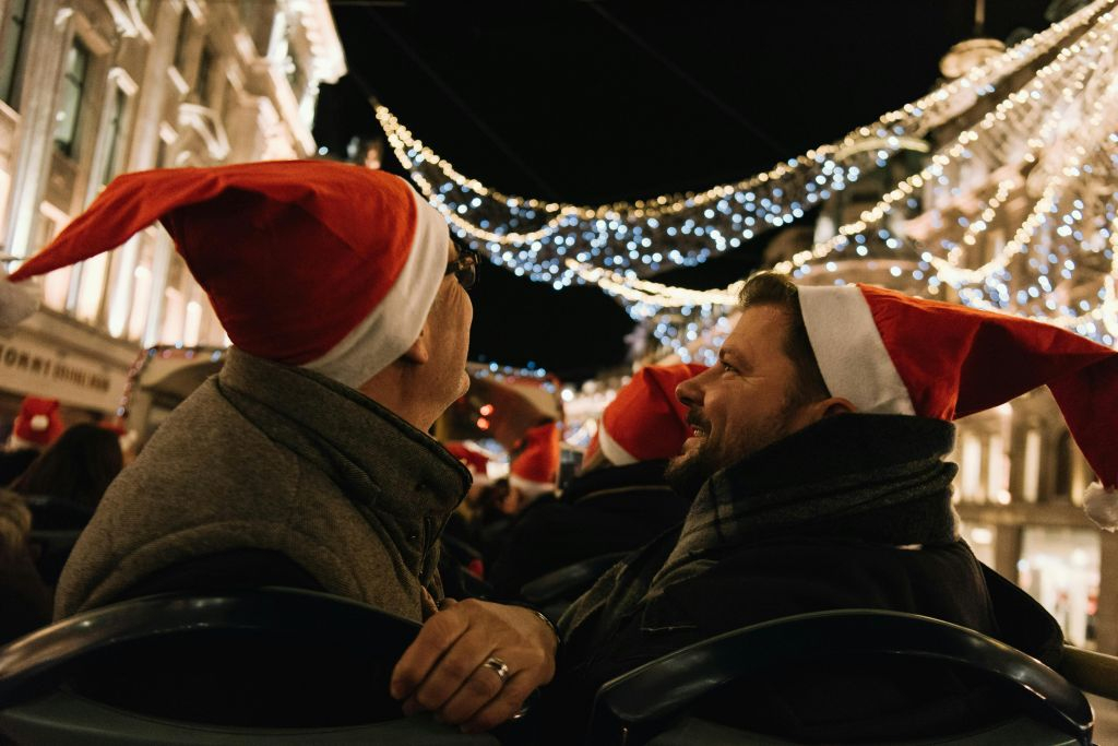 Tour del Tootbus delle Luci di Natale di Londra