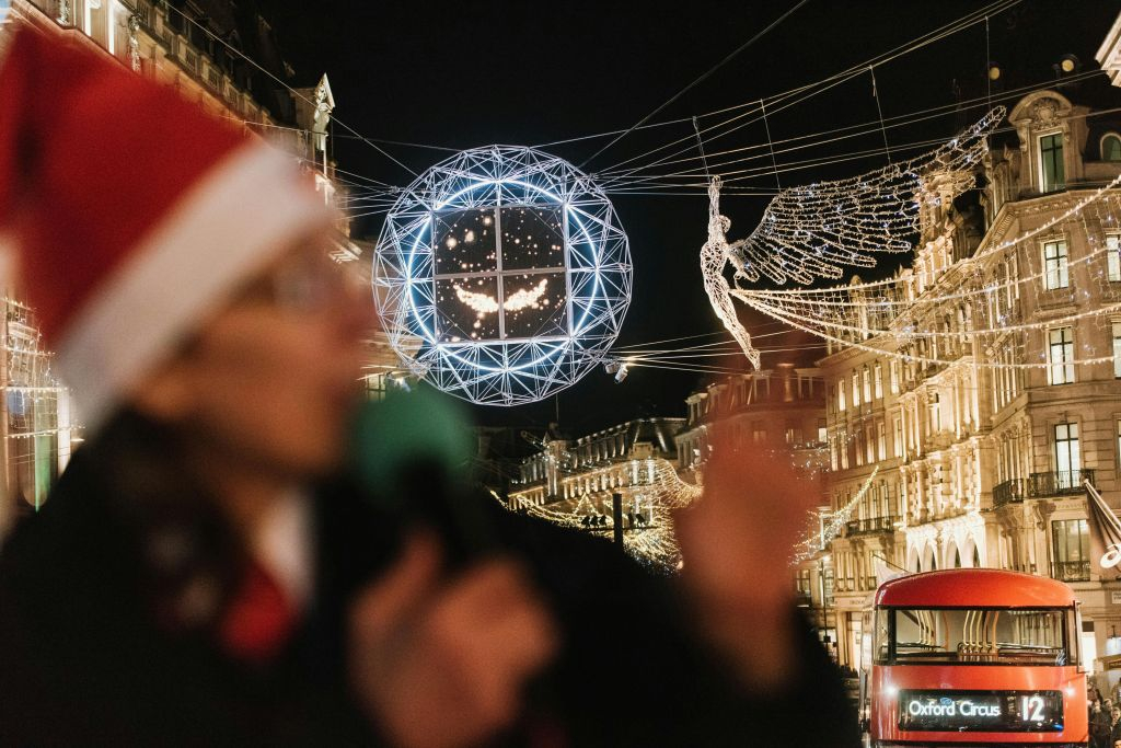 Tour del Tootbus delle Luci di Natale di Londra