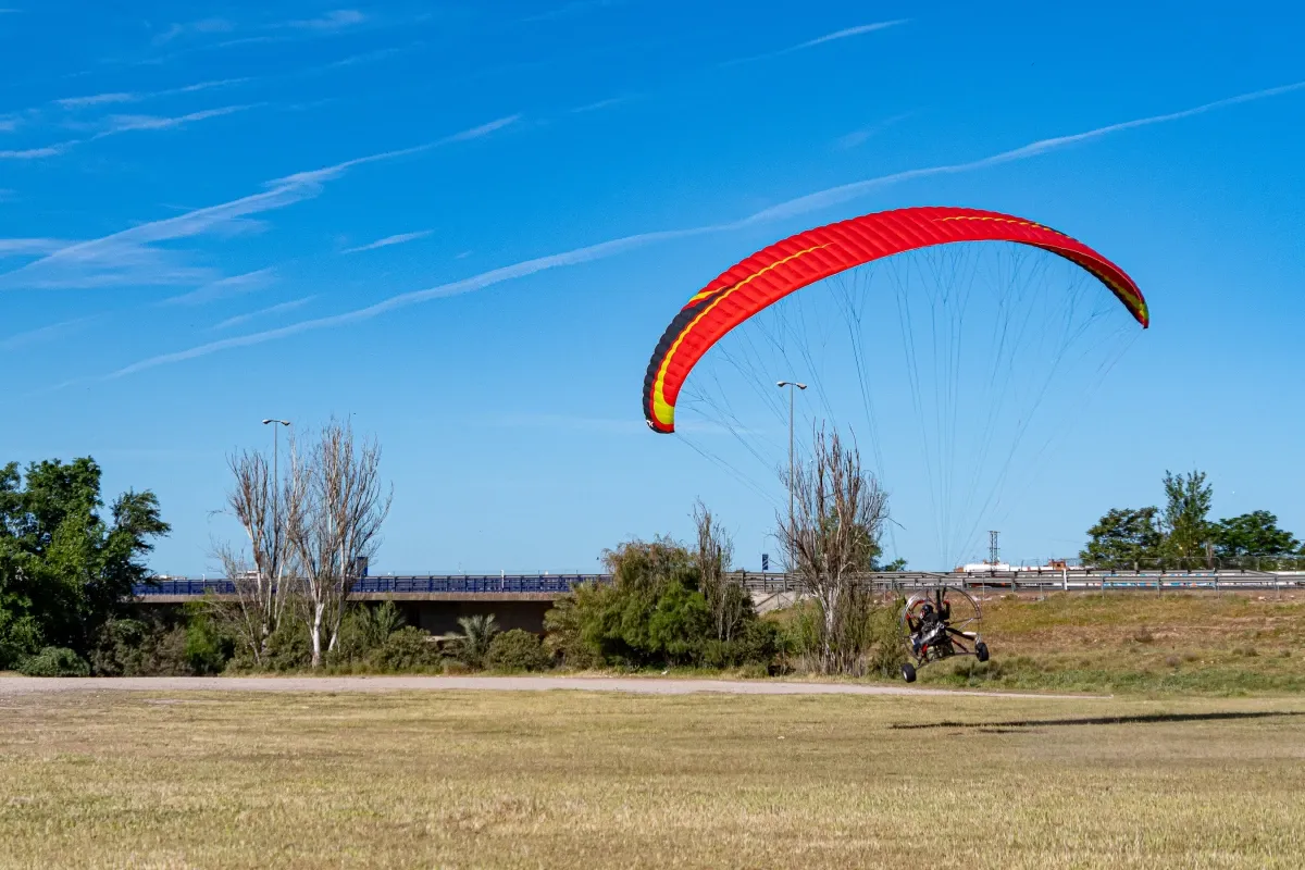 Paramotoring in Cordoba