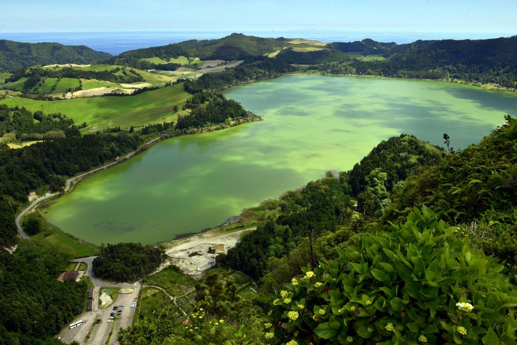 Furnas: Visita guiada a las plantaciones de té, el lago y el volcán