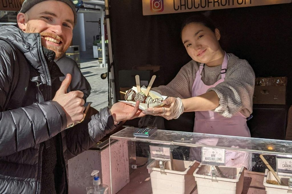 Londra: Camden Market e Southbank Tour guidato in bicicletta e gastronomia