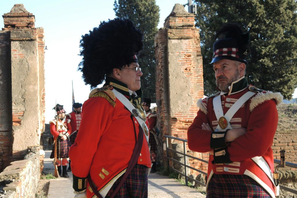 Hostalric Castle: Napoleonic Camp Guided Tour in Catalan