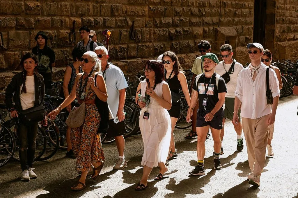 Firenze: Tour a piedi e visita del Duomo con accesso esclusivo alla terrazza