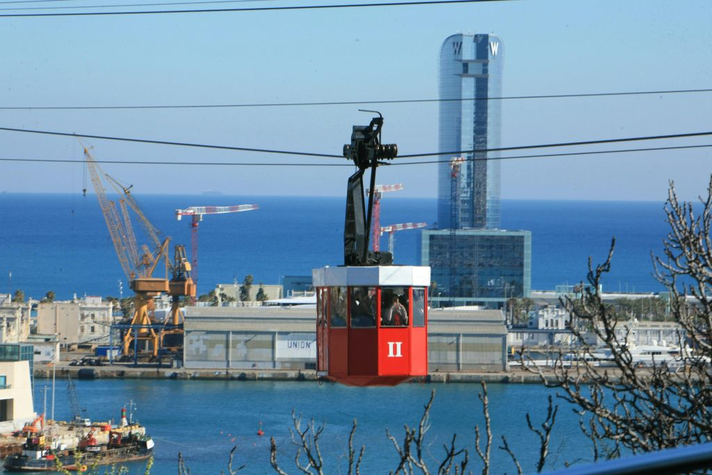 Barcelona: E-Bike Guided Tour, Cable Car & Sailing Experience