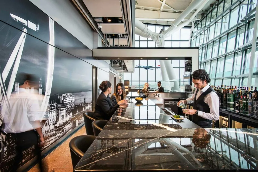 London Heathrow Airport T5: Plaza Premium Lounge Access