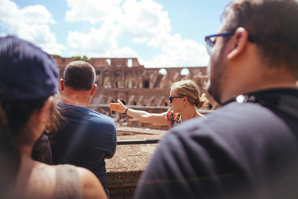 Arena del Colosseo e Foro Romano: Tour guidato semi-privato