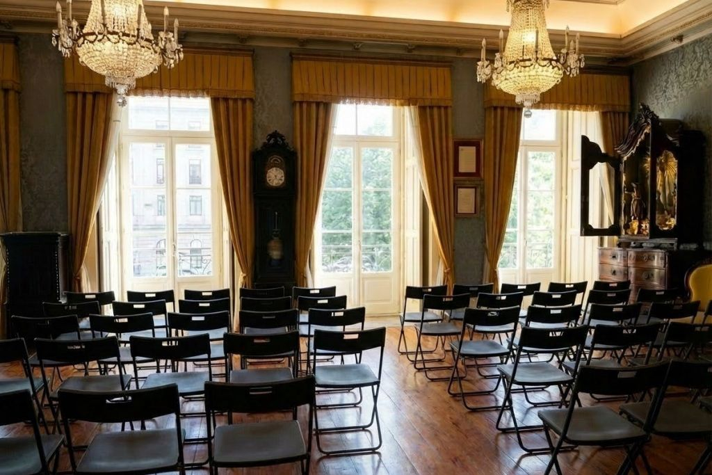 Estação de São Bento: Spettacolo di Fado del Presidencial con vino di Porto