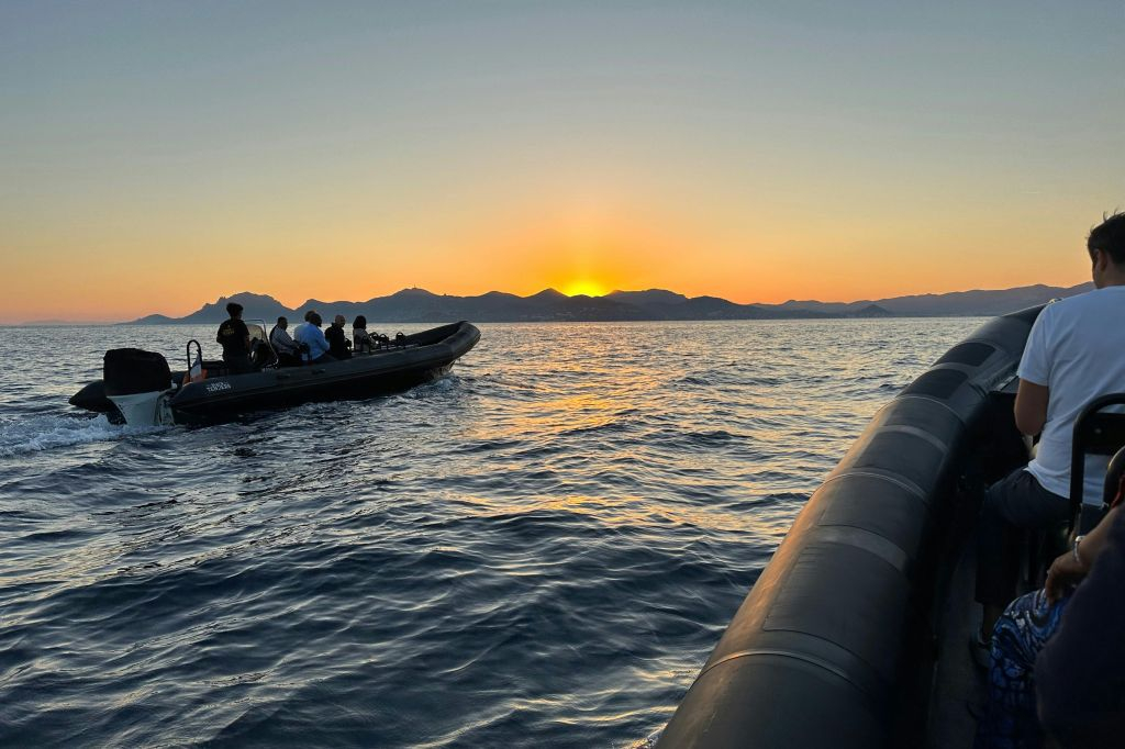 Îles de Lérins : Croisière feux d'artifice de 2,5 heures