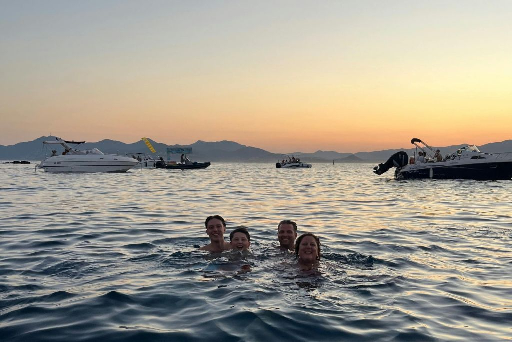 Îles de Lérins : Croisière feux d'artifice de 2,5 heures