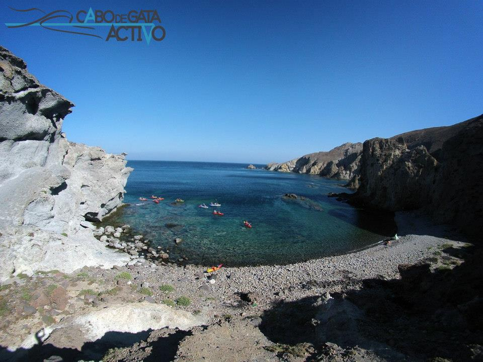 Rutas guiadas en kayak en Cabo de Gata