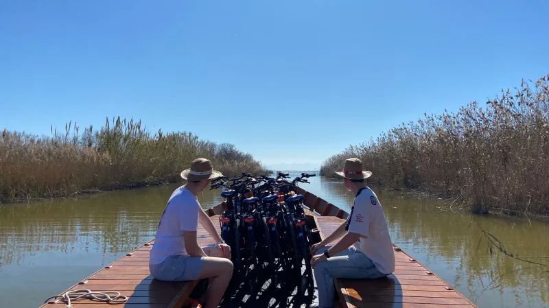 Alquiler de Bicicleta y Paseo en Barca por la Albufera de Valencia